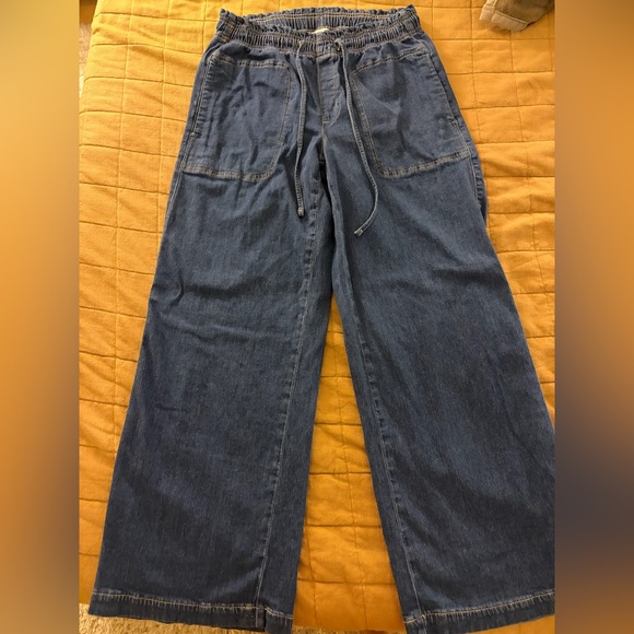 AMERICAN EAGLE Dreamy Drape Linen-Blend Pull-On Pant - Picture 6 of 6